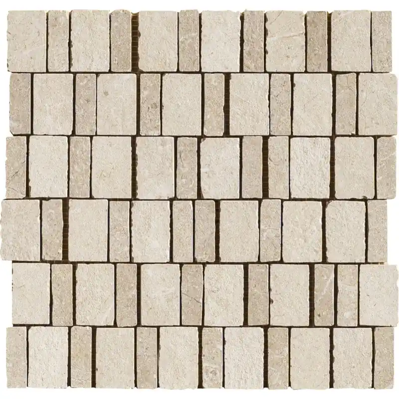 Aanbieding MYSTONE_LIMESTONE 30.5X30 MOSAICO MIX SAND