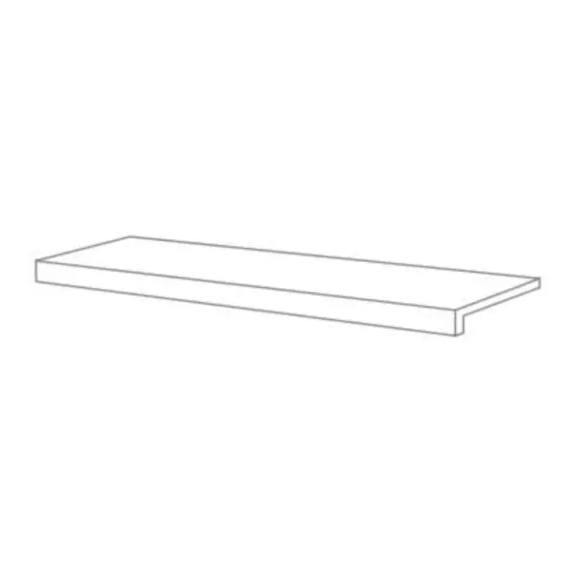 Bestel Nu MYSTONE_LIMESTONE 15X75X4 ELEMENTO L STRUTTURATO IVORY