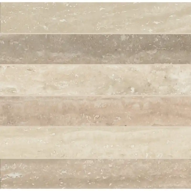 TIMELESS MOSAICO 3D TRAVERTINO LUCIDO 30X30 Beperkte Voorraad