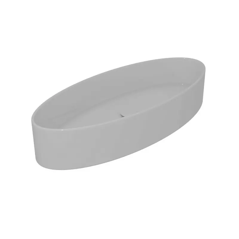 Lage Kosten LIKE LAVABO CM 80 BORDO FINO BIANCO LUCIDO