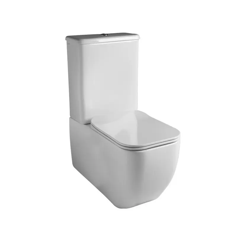 BRIO VASO MONOBLOCCO A TERRA FILO PARETE CON COPRIVASO SOFT CLOSE SLIM Merkproduct
