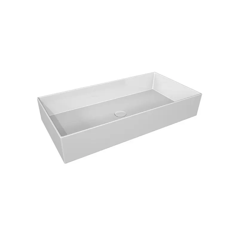 Op = Op ZENITH Lavabo Appoggio Cm. 80 Bianco