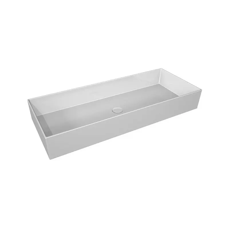 ZENITH Lavabo Appoggio Cm100 Bianco Lucido Koop Vandaag