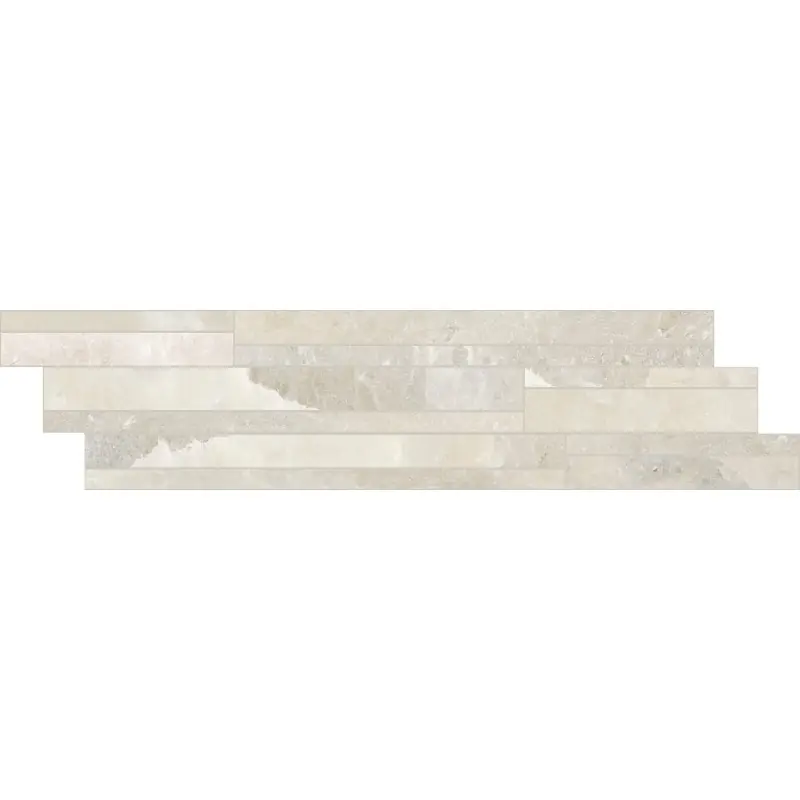 Beperkt Aanbod ROCK SALT MODULO LISTELLO SFALSATO WHITE GOLD 15X60