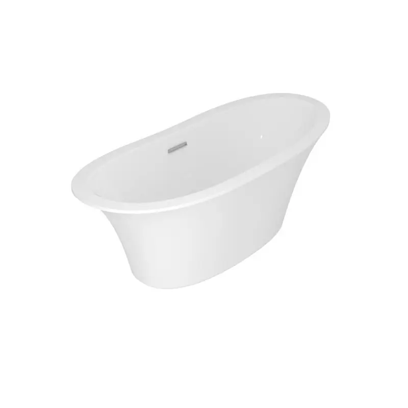 FLUT Vasca CENTRO stanza In Acrilico 170x80 BIANCO LUCIDO Populair