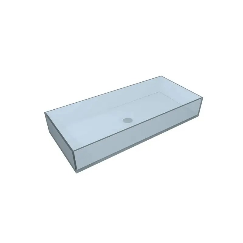 Koopje Glass Lavabo In Vetro Cm. 80 - Trattamento Anticalcare I