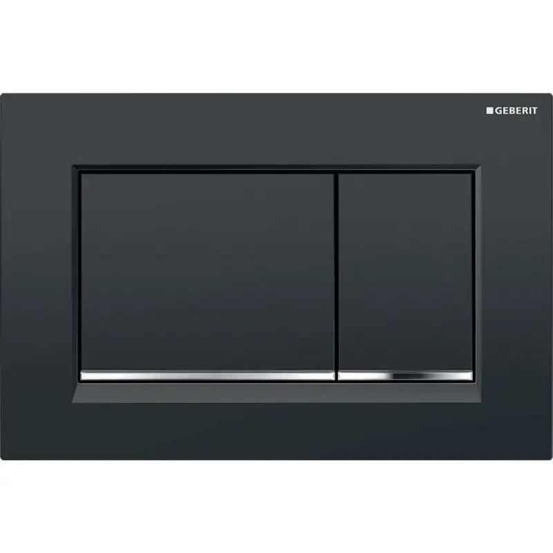 SIGMA 30 PLACCA NERO LUCIDO CROMO NERO Superprijs