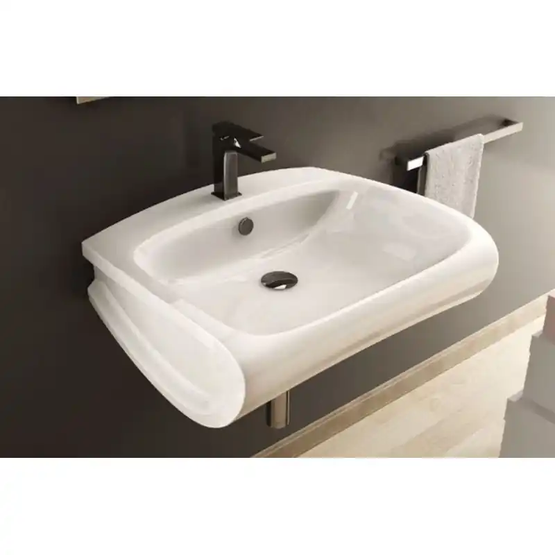 Beperkte Voorraad HI LINE LAVABO SOSPESO BIANCO LUCIDO