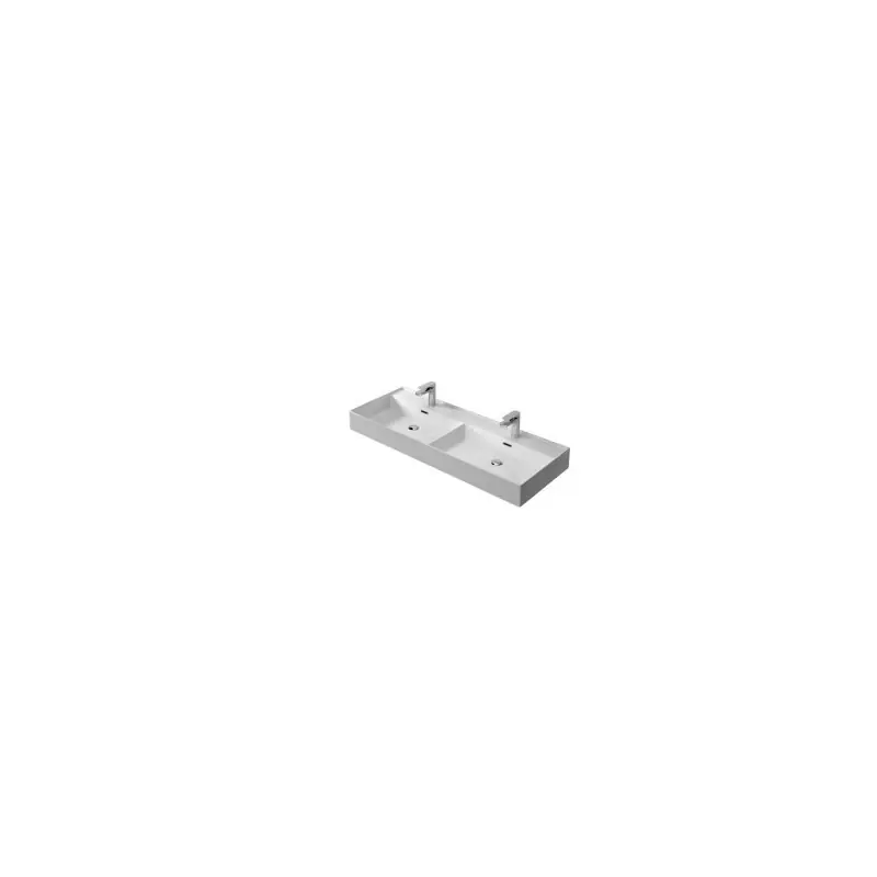 KIUB LAVABO 120DV BIANCO LUCIDO Superprijs