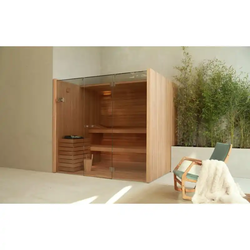 Hete Deal SKY 40 SAUNA DIMENSIONI 170X130X201 IN ASPEN TERMOTRATTATO