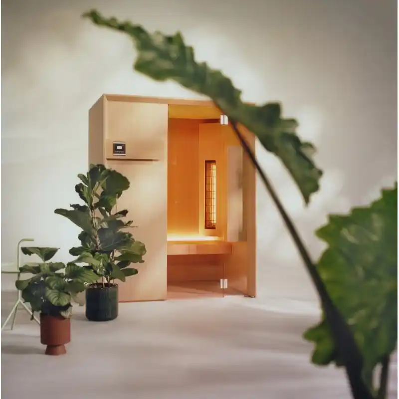 Must-Have IDEA IR 1000 SAUNA INFRAROSSI DIMENSIONI 132X100X201 HEMLOCK CANADESE