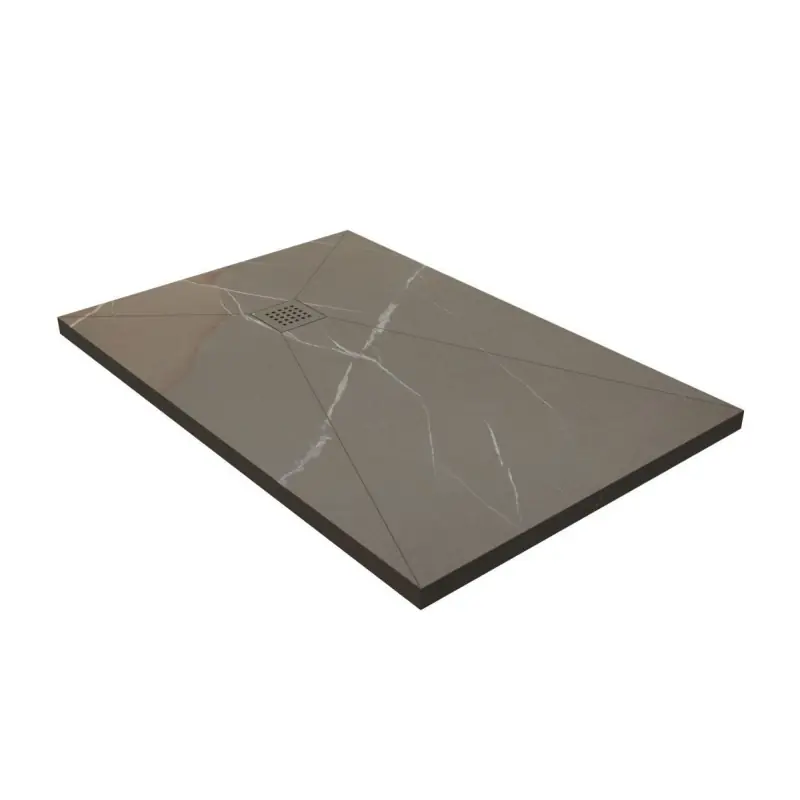 Koopje BLADE PIATTO DOCCIA LAMINAM PIETRA PIASENTINA TAUPE OPACO