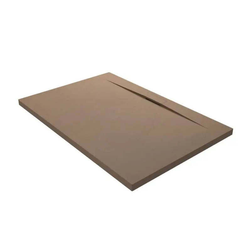 Snelle Levering DUAL PIATTO DOCCIA IN TECNOGEL NOCCIOLA