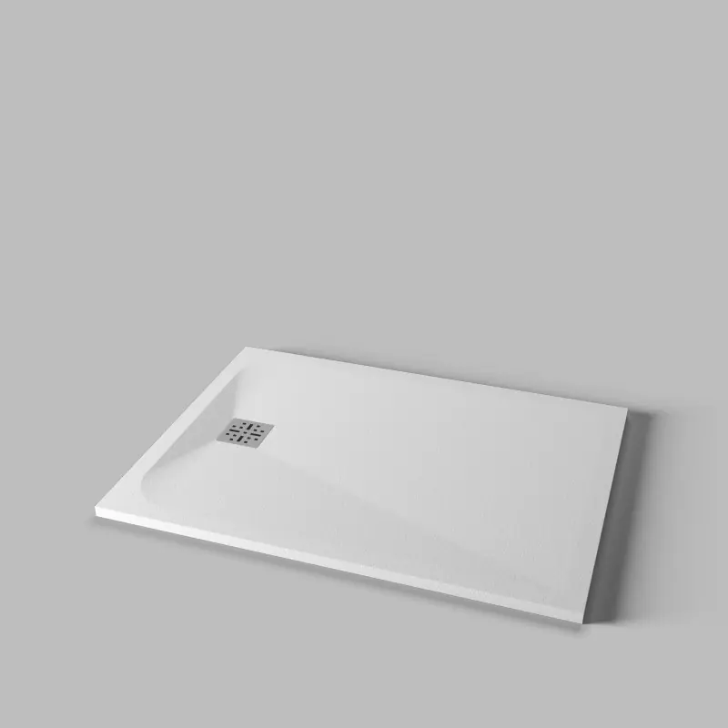 Populair PIANO PIATTO DOCCIA IN TECNOGEL BIANCO