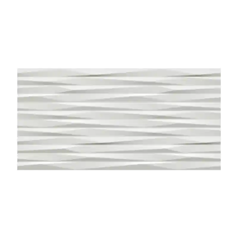 3D WALL DESIGN Blade White 40x80 Matt Populair