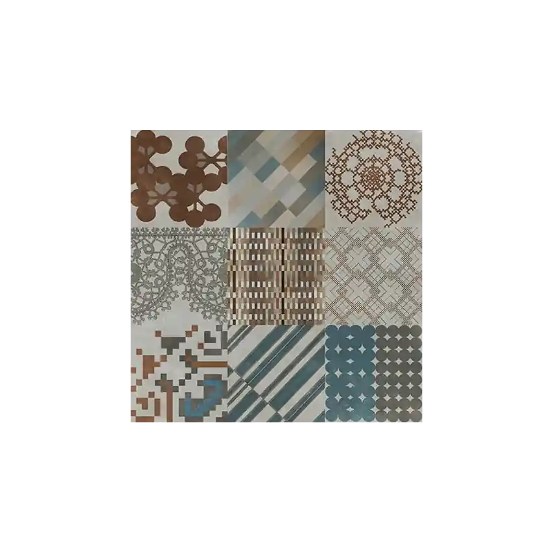 Aanbieding AZULEJ COMBINATION GRIGIO 20X20 RETT