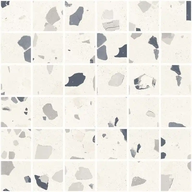 DECONCRETE MOSAICO DE-MEDIUM WHITE 30X30 RETTIFICATO Express Levering