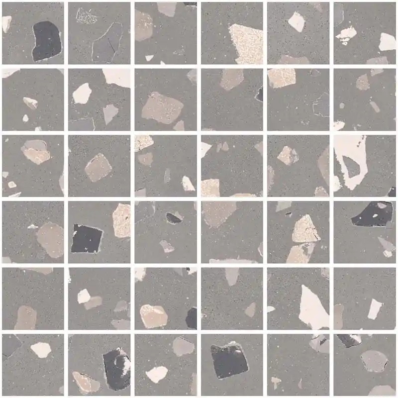 DECONCRETE MOSAICO DE-MEDIUM GREY 30X30 Lage Prijs
