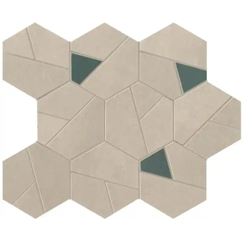 Snelle Levering BOOST PRO CREAM MOSAICO HEX BLUE 25X28.5