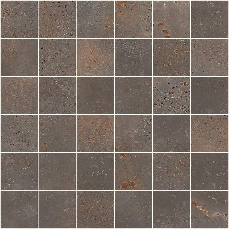 OXIDART MOSAICO IRON NATURAL 30X30 RETTIFICATO Koopje