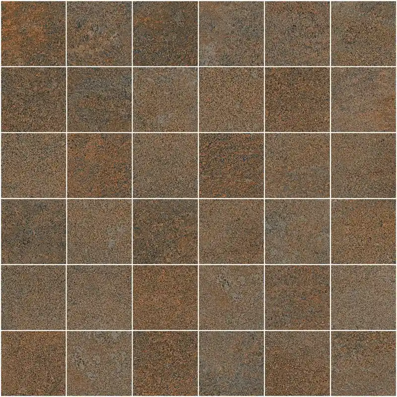 OXIDART MOSAICO COPPER NATURAL 30X30 RETTIFICATO Nieuw