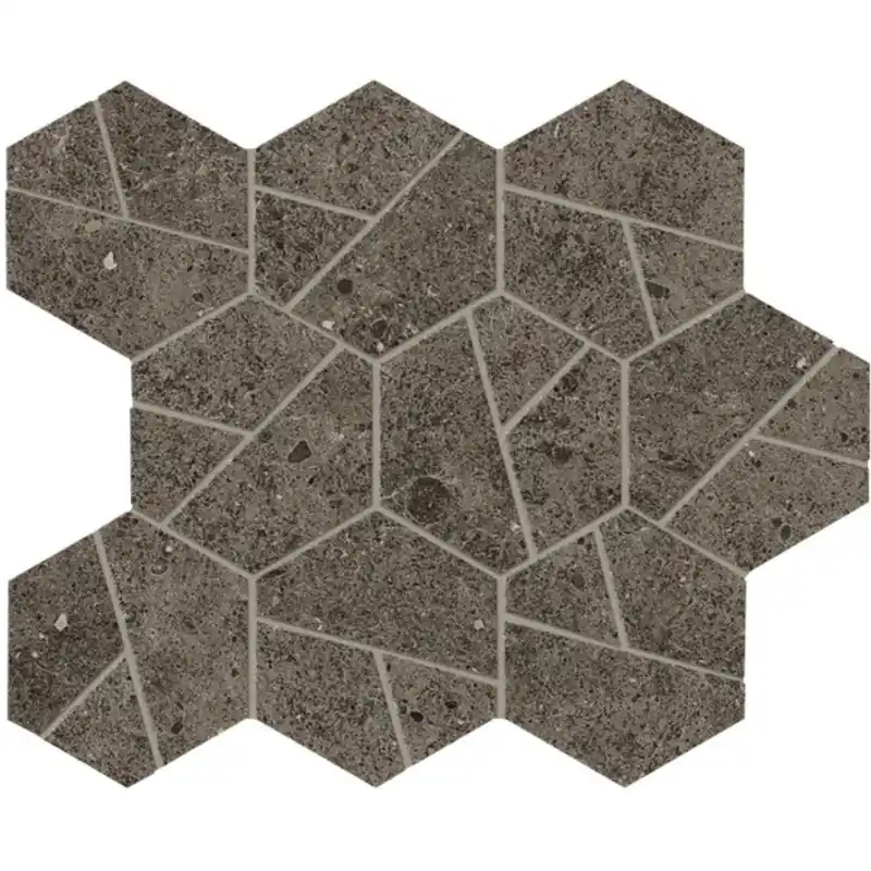 Uitverkoop BOOST STONE TOBACCO MOSAICO HEX 25X28.5