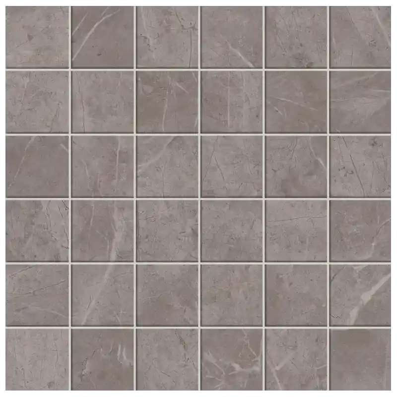 Finale Uitverkoop EXIGO JOLIE GREY MATT MOSAICO 30X30 RETTIFICATO