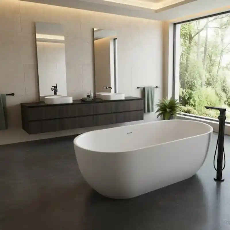 DREAM VASCA CENTRO STANZA 170x80 BIANCO OPACO Alleen Vandaag