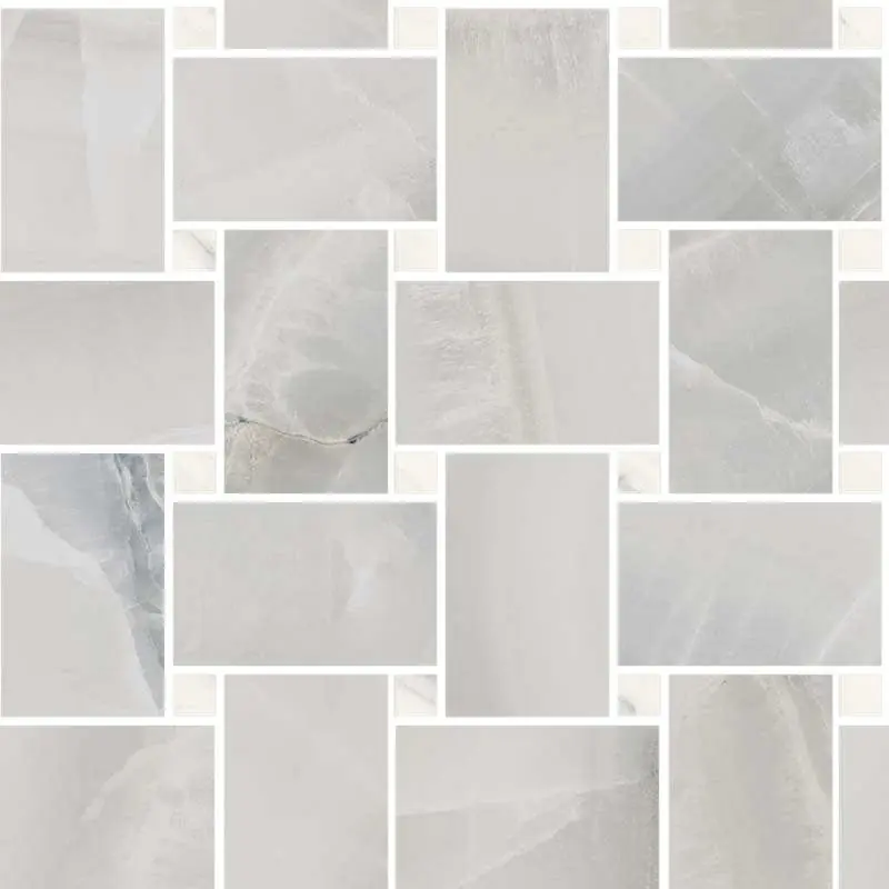 AKOYA MAXI RETE SILVER 30X30 RETTIFICATO KRY Speciale Aanbieding