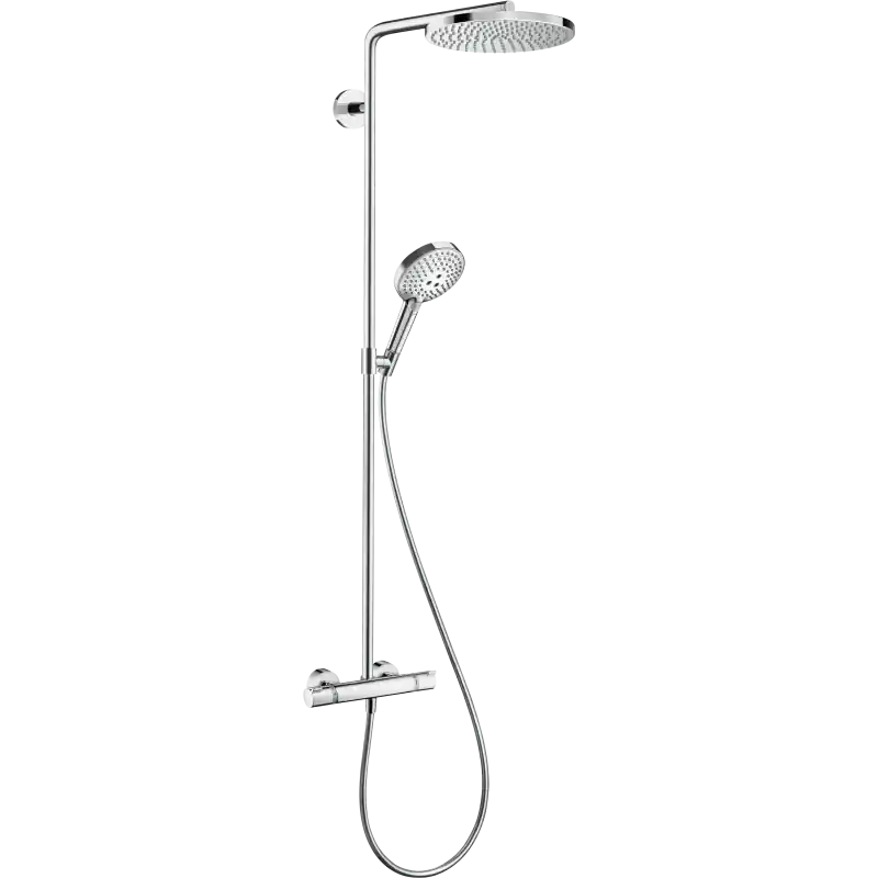 RAINDANCE SELECT S SHOWERPIPE 240 1JET POWDERRAIN CON TERMOSTATICO CROMO Snelle Levering