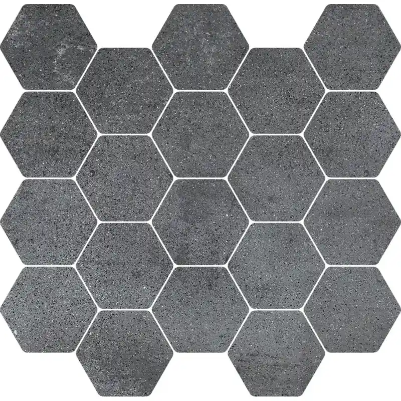 Actieprijs CLAYTON DARK GREY MOSAICO 30,3X30,3 RETT.