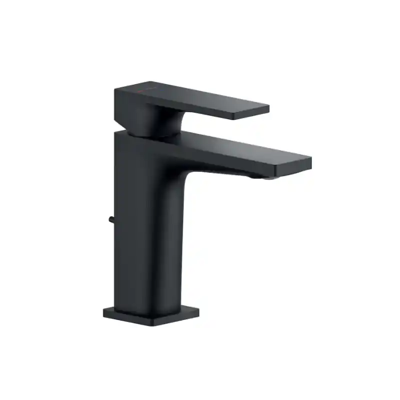 SEVEN MISCELATORE LAVABO C/SCARICO AUTOMATICO RISPARMIO ENERGETICO NERO OPACO Uitverkoop