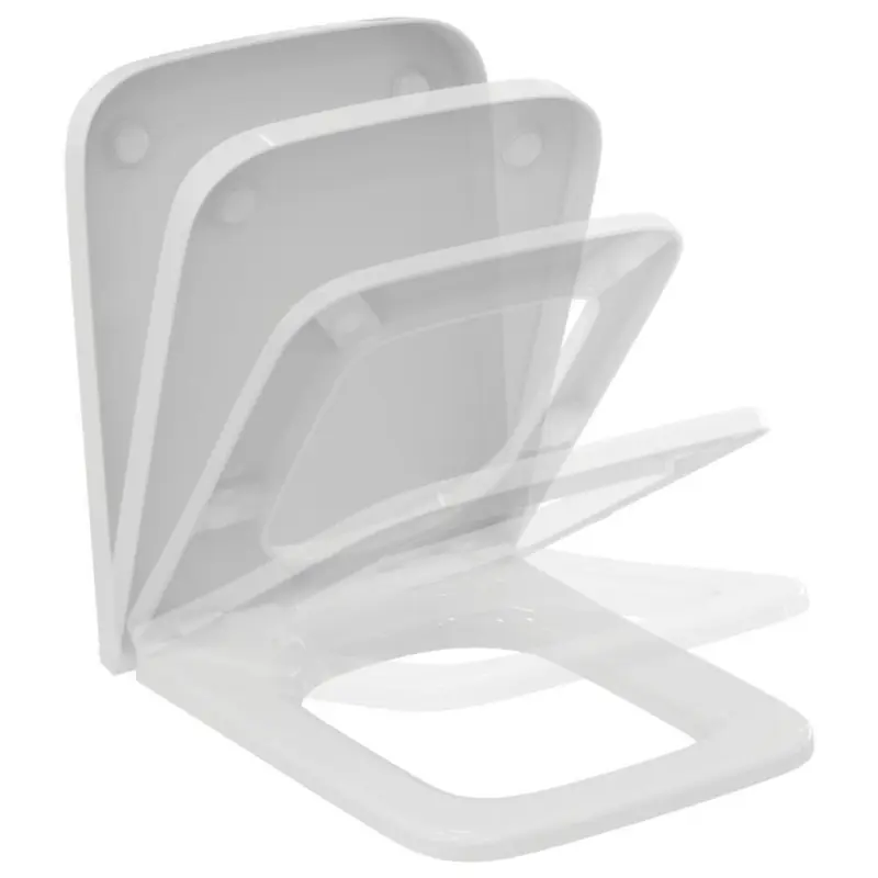 BLEND CUBE SEDILE A CHIUSURA RALLENTATA BIANCO OPACO Gecertificeerd