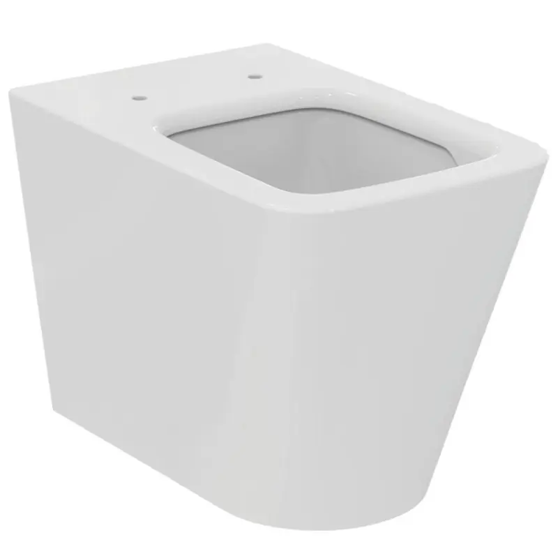 Beperkt Aanbod BLEND CUBE VASO FILO PARETE AQUABLADE C/FISSAGGI NASCOSTI S/SEDILE BIANCO OPACO