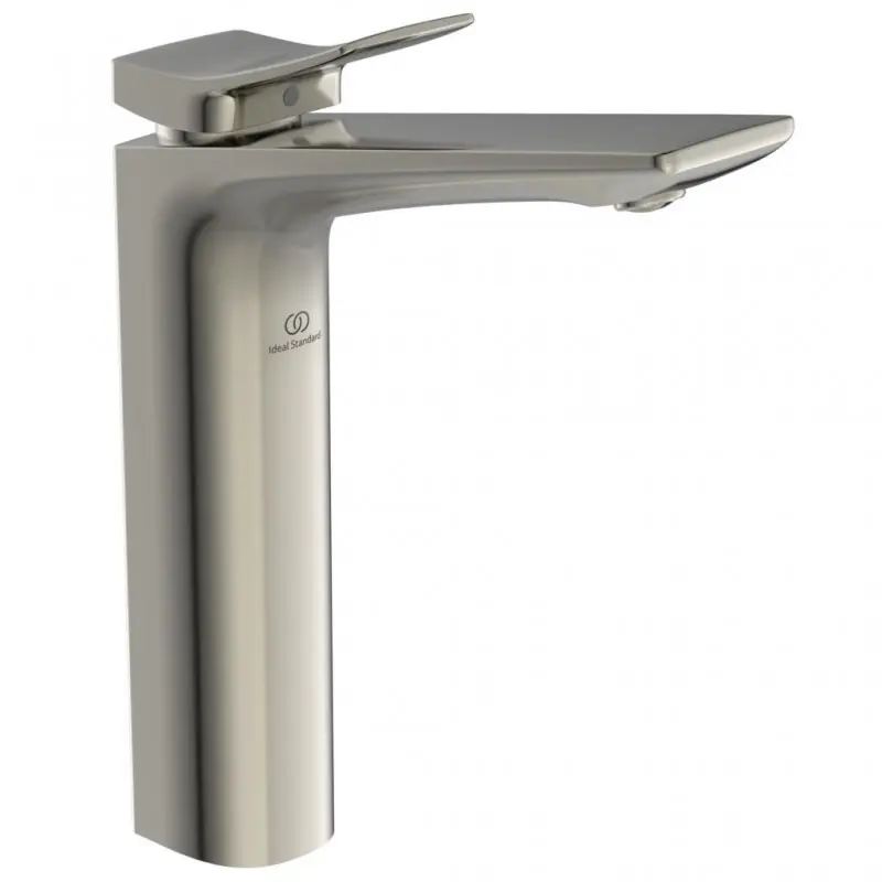 Superprijs CONCA MISCELATORE LAVABO MONOCOMANDO DA APPOGGIO SU PIANO SILVER STORM