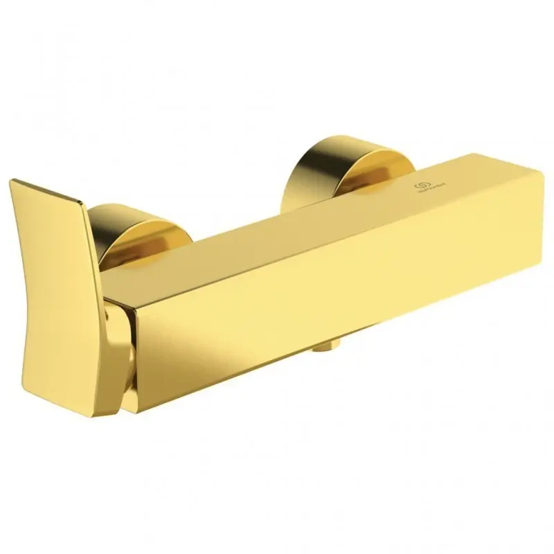 Alleen Vandaag CONCA MISCELATORE MONOCOMANDO ESTERNO DOCCIA BRUSHED GOLD