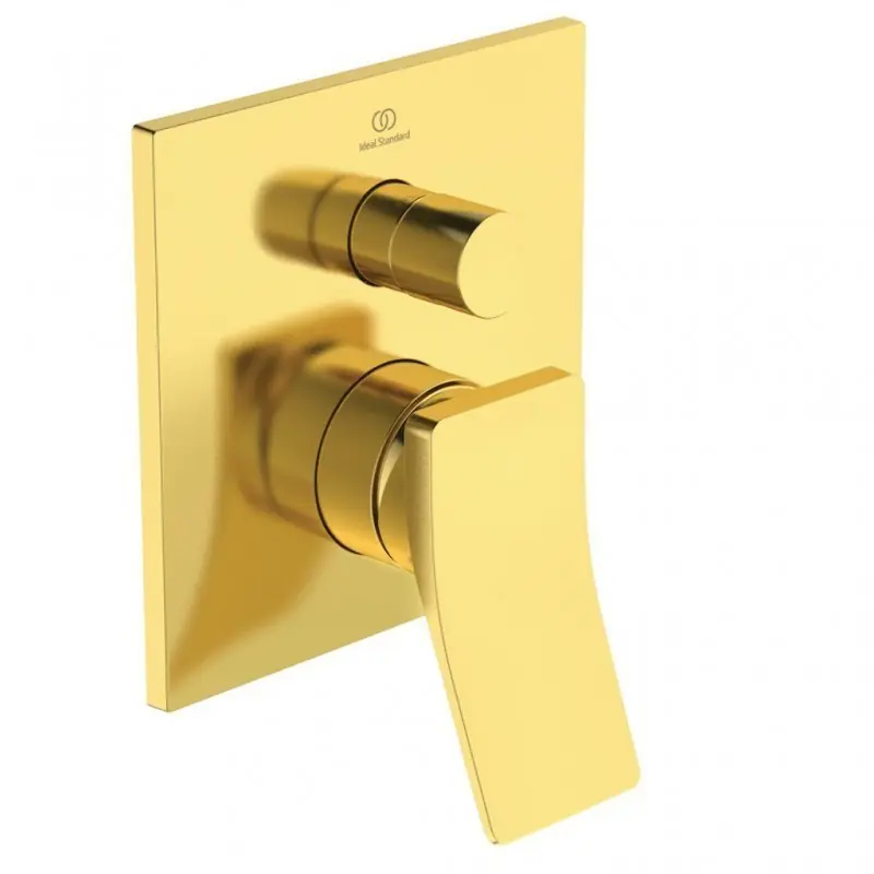 CONCA MISCELATORE MONOCOMANDO AD INCASSO PER VASCA/DOCCIA BRUSHED GOLD Beste Prijs