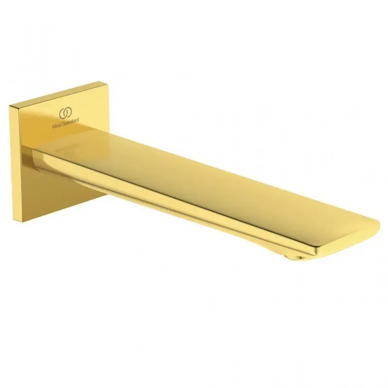 Merkproduct CONCA BOCCA DI EROGAZIONE A PARETE DA 180 MM BRUSHED GOLD