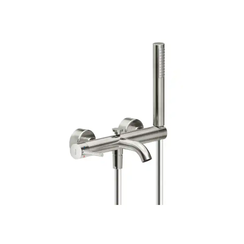 Beste Prijs ACQUERELLI MISCELATORE VASCA ESTERNO C/SET DOCCIA INOX