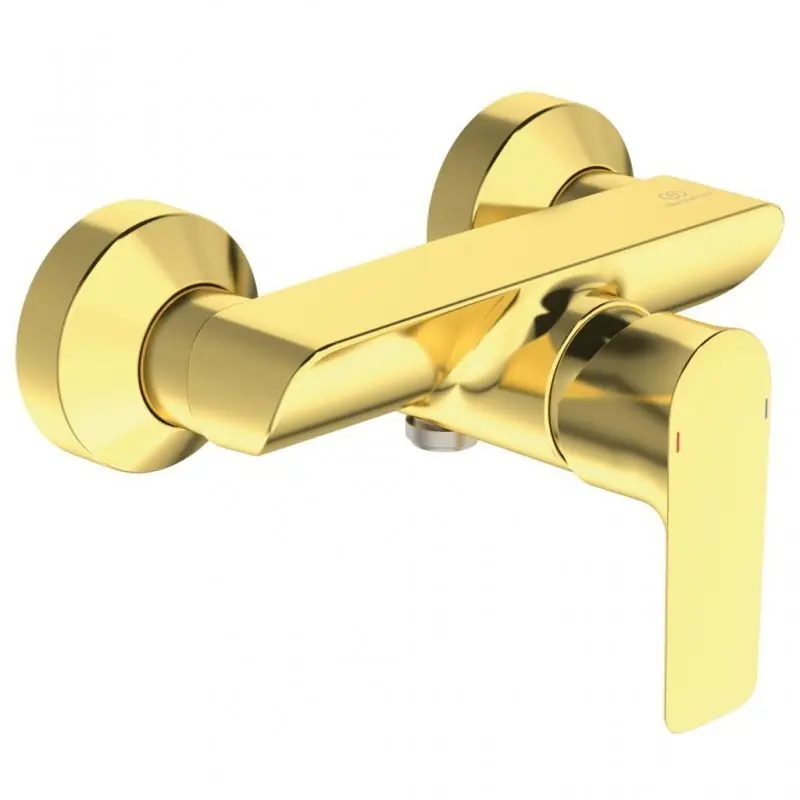 Bestel Nu CONNECT AIR MISCELATORE MONOCOMANDO ESTERNO PER DOCCIA BRUSHED GOLD