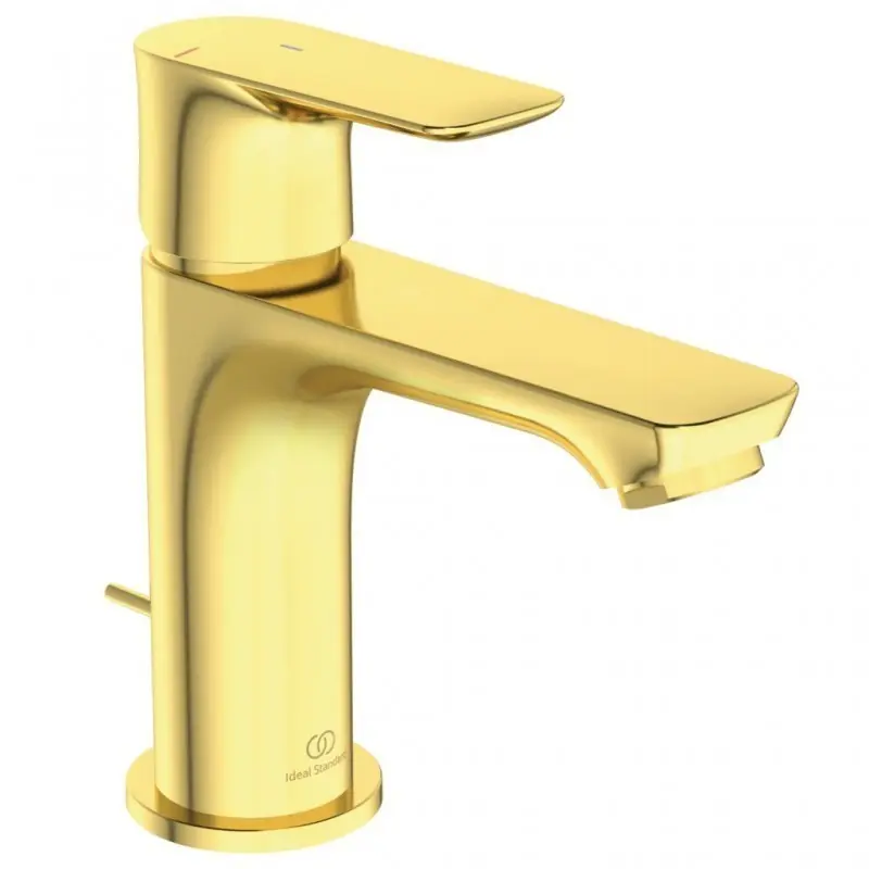 Aanbieding CONNECT AIR MISCELATORE LAVABO C/SISTEMA DI APERTURA A FREDDO BLUESTART BRUSHED GOLD