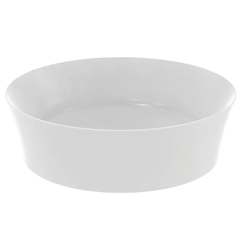 Populair IPALYSS LAVABO ULTRASOTTILE TONDO 400X400 MM DA APPOGGIO BIANCO SETA
