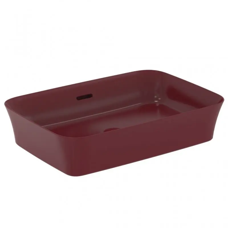 Beperkt Aanbod IPALYSS LAVABO ULTRASTTILE RETTANGOLARE 550X380 MM DA APPOGGIO C/ FORO TROPPOPIENO MELOGRANO