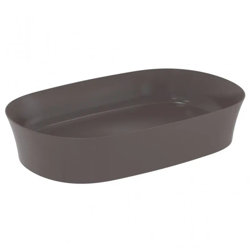Op = Op IPALYSS LAVABO ULTRASOTTILE OVALE 600X380 MM DA APPOGGIO ARDESIA
