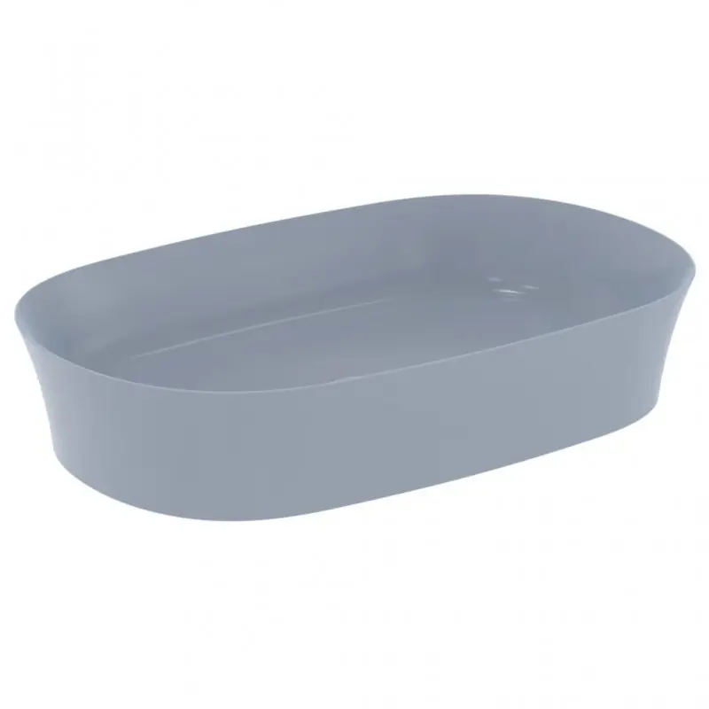 Koop Online IPALYSS LAVABO ULTRASOTTILE OVALE 600X380 MM DA APPOGGIO POLVERE