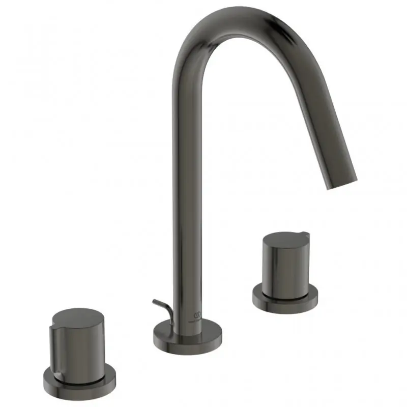 JOY LAVABO MISCELATORE MONOCOMANDO A 3 FORI MAGNETIC GREY Dagaanbieding