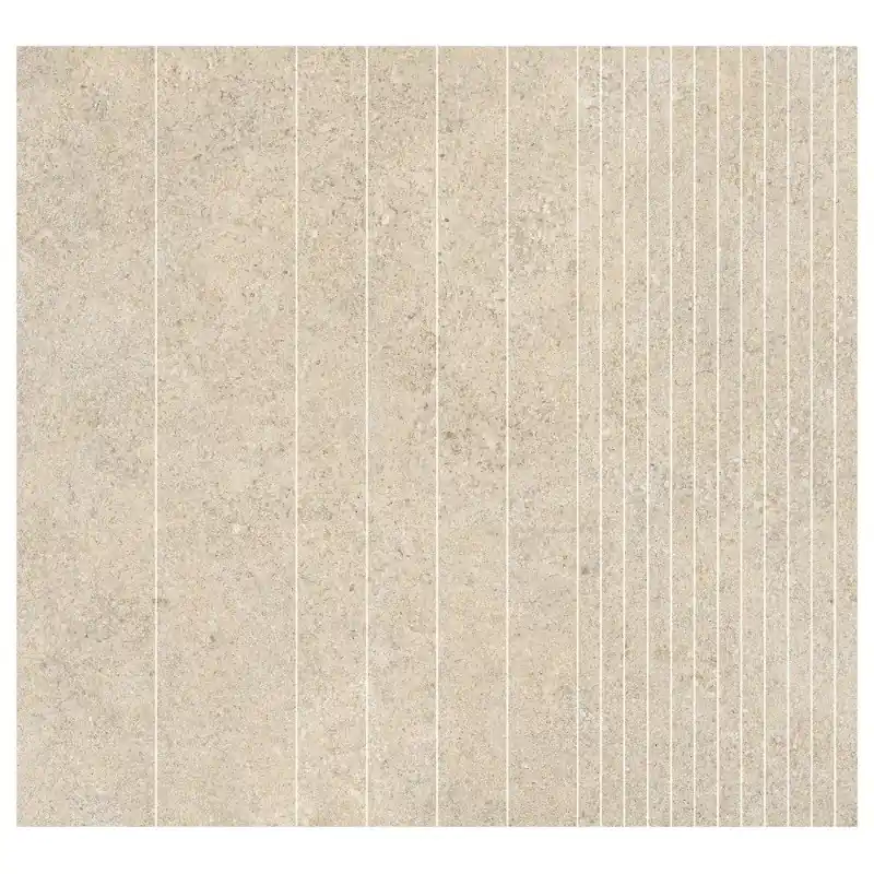 Betrouwbaar KALKSTONE SAND MOSAICO MODULO 60X64,4