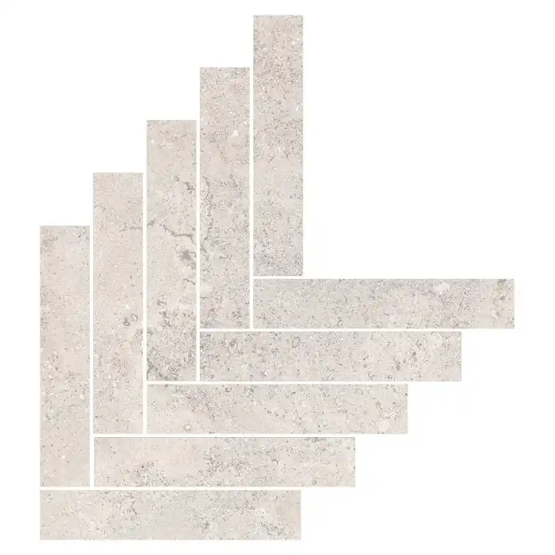 Snelle Levering KALKSTONE WHITE MOSAICO FRECCIA 44,9X61,6