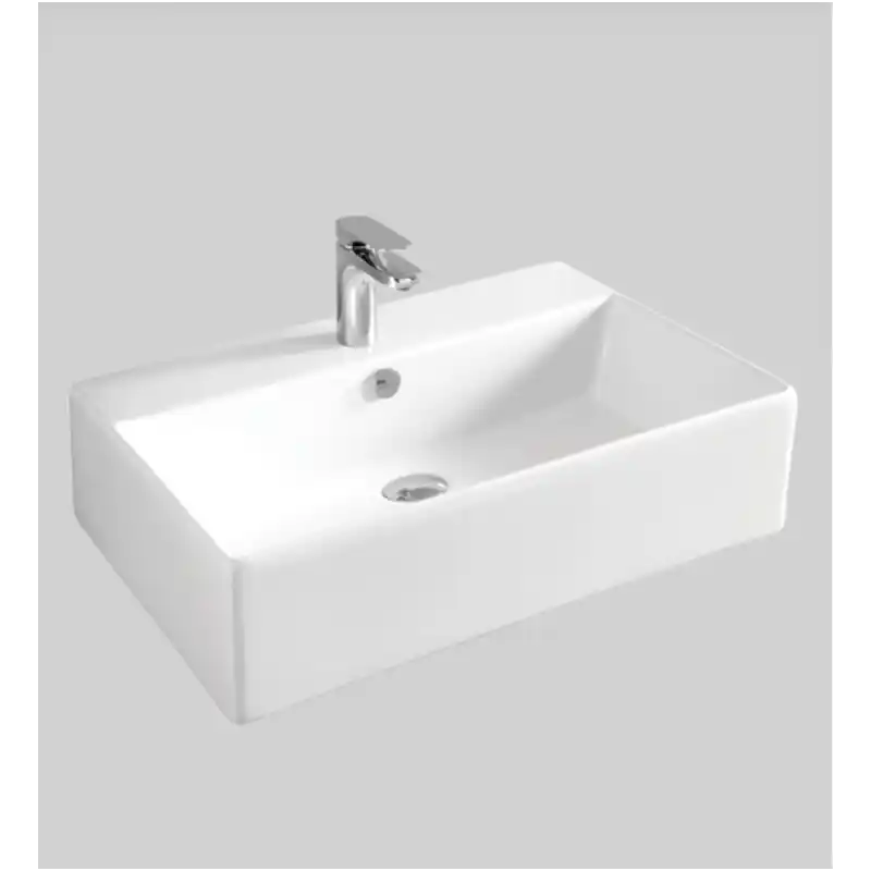 Nieuw QUADRO LAVABO SOSPESO APPOGGIO 65X48 BIANCO