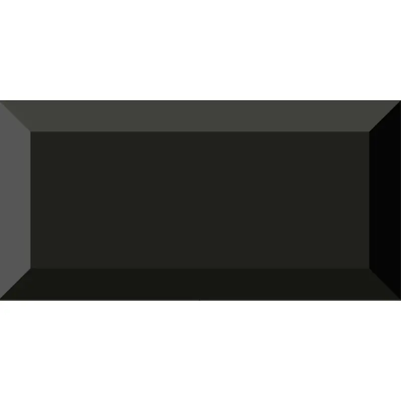 Metro Black Glossy 7.5x15 Hoge Kwaliteit